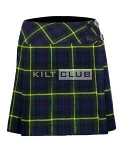 Gordon Tartan Women Knee Length Skirt