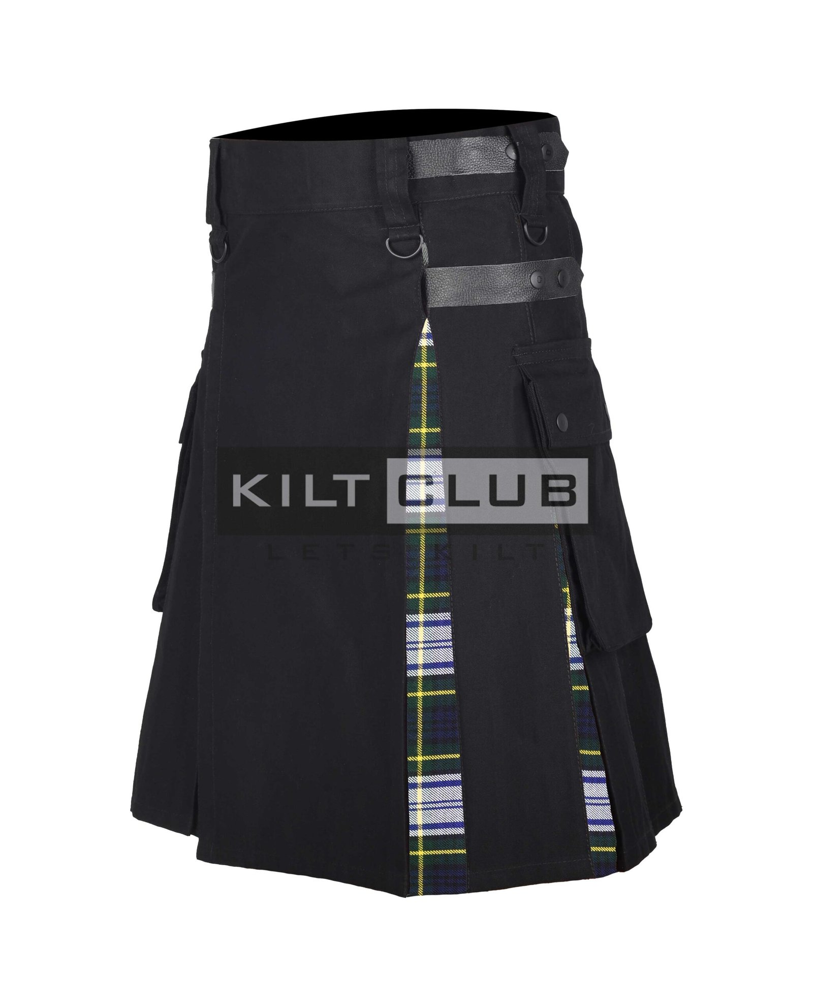 Gordon Dress Tartan Hybrid Kilt