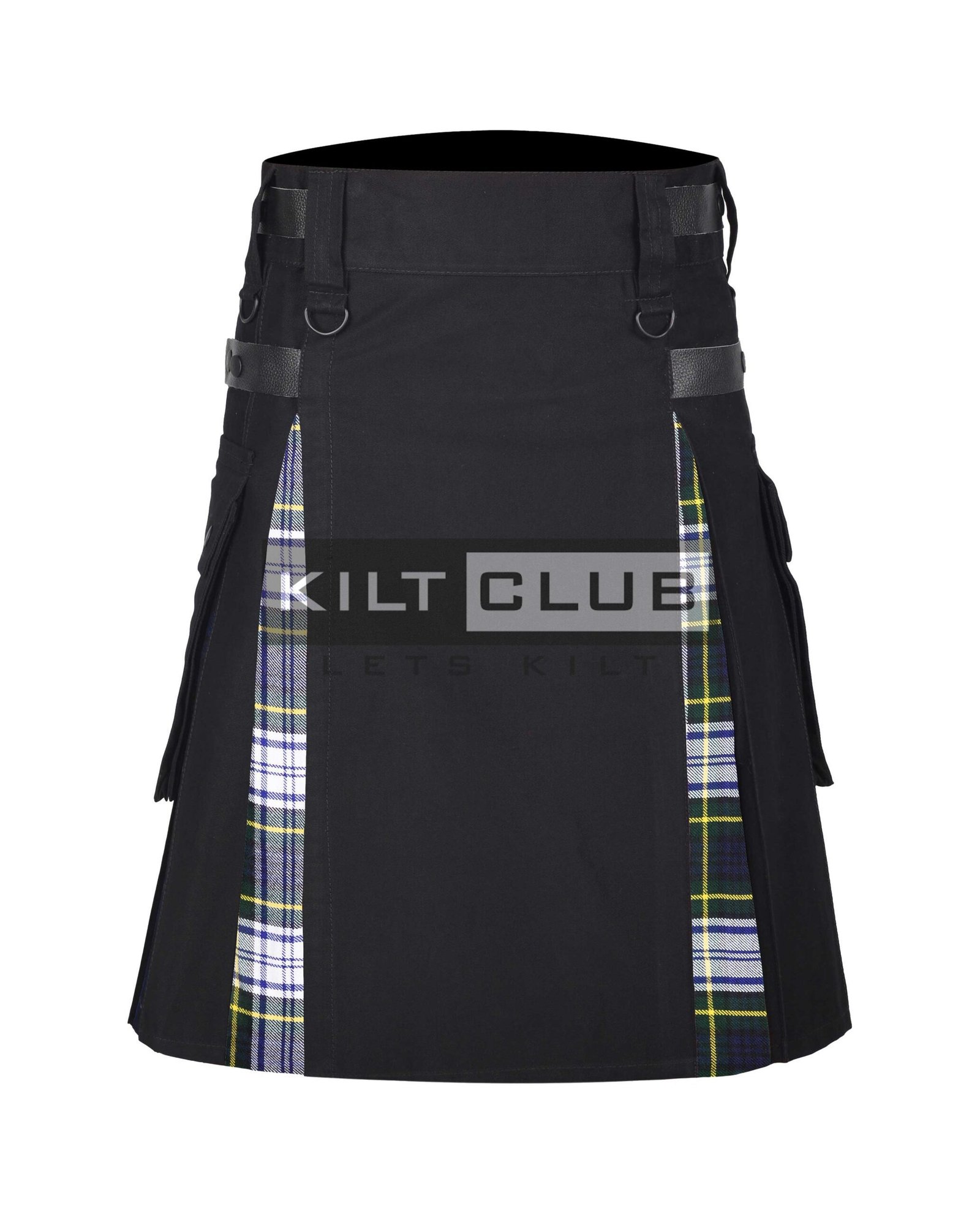 Gordon Dress Tartan Hybrid Kilt
