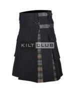 Gordon Weathered Tartan Hybrid Kilt - Image 2