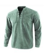 Medieval Jacobite Scottish Ghillie kilt Shirts Different colour - Image 3