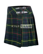Hunting Stewart Tartan Women Knee Length Skirt - Image 2