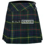 Hunting Stewart Tartan Women Knee Length Skirt