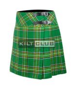 Irish Tartan Women Knee Length Skirt - Image 2