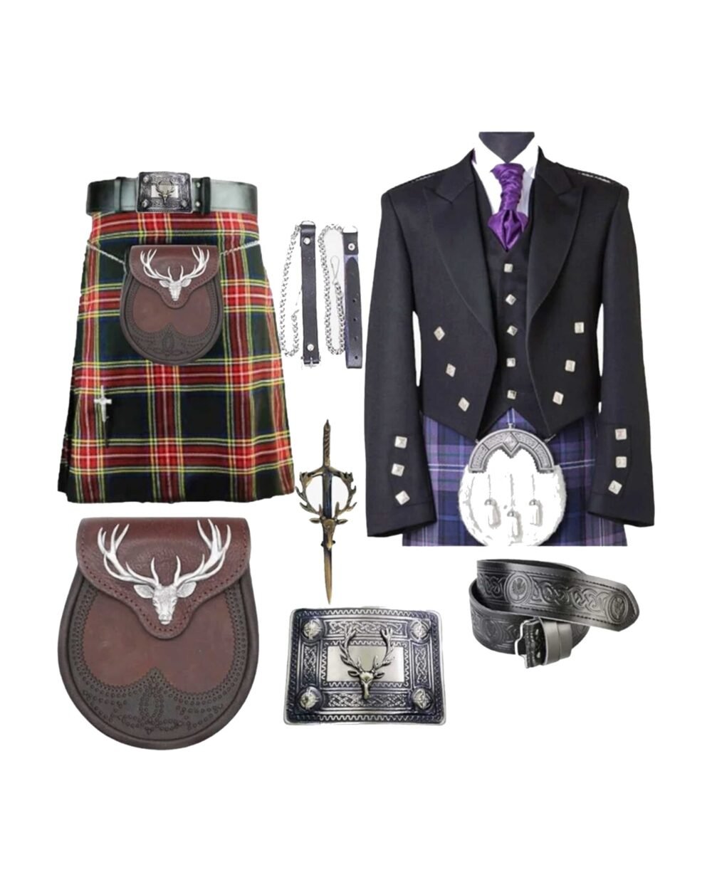 Men’s Prince Charlie Kilt Outfit