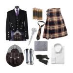 Men’s Prince Charlie Traditional Kilt Set
