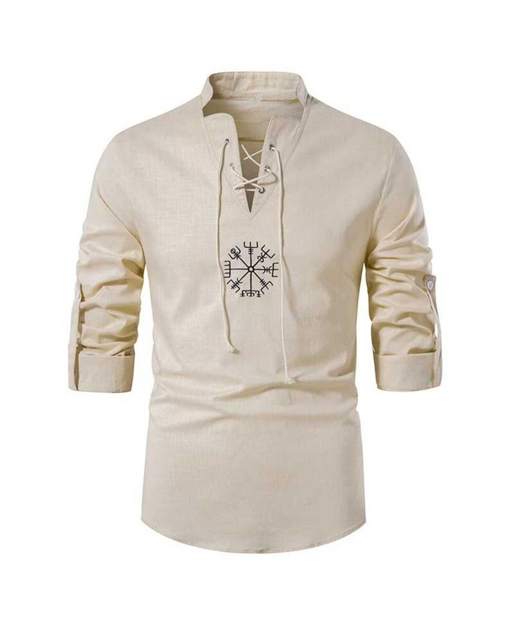 Medieval Vintage Scottish Jacobite kilt Khaki Shirt