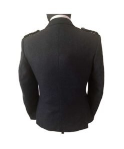 Alternative view of Grey Tweed Argyll Jacket