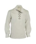 Scottish Jacobite Ghillie Kilt Shirt Different Colour - Image 2