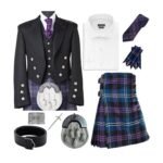 Prince Charlie Traditional 8 Yard Kilt Outfit