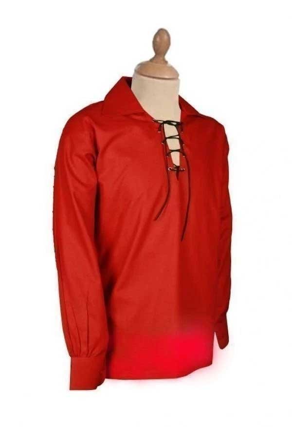 Scottish Jacobite GHILLIE KILT SHIRT Jacobean - Image 3