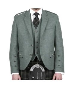 Scottish Lovat Green Argyll Jacket