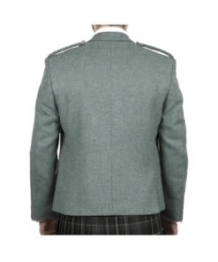 Alternative view of Scottish Lovat Green Argyll Jacket