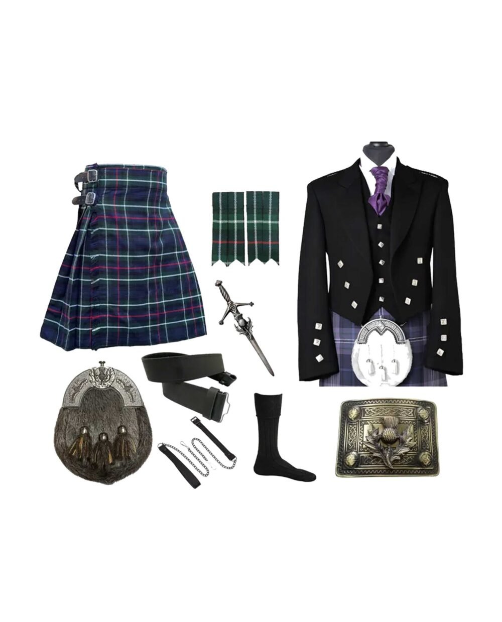 Prince Charlie Kilt Outfit