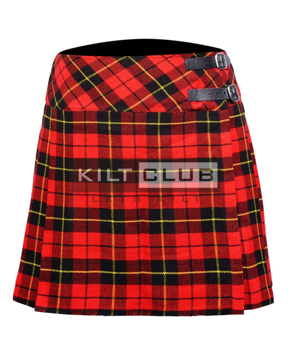 Wallace Tartan Women Knee Length Skirt