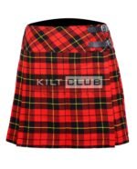 Wallace Tartan Women Knee Length Skirt