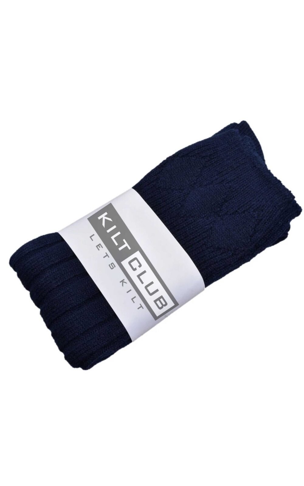 Navy Blue Kilt Socks