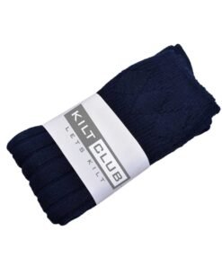 Navy Blue Kilt Socks