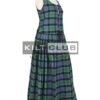 1800s Leslie Green Ancient Tartan Women’s Dress