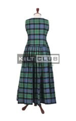 1800s Leslie Green Ancient Tartan Women’s Dress - Image 2