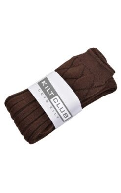 Brown Kilt Socks