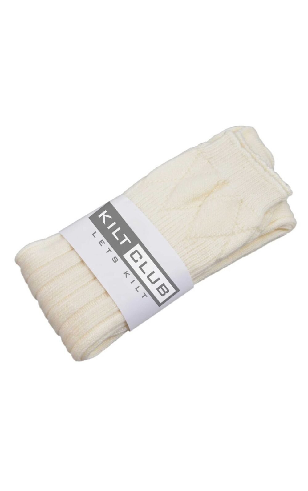 Cream Kilt Socks