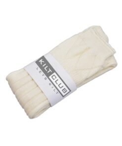 Cream Kilt Socks