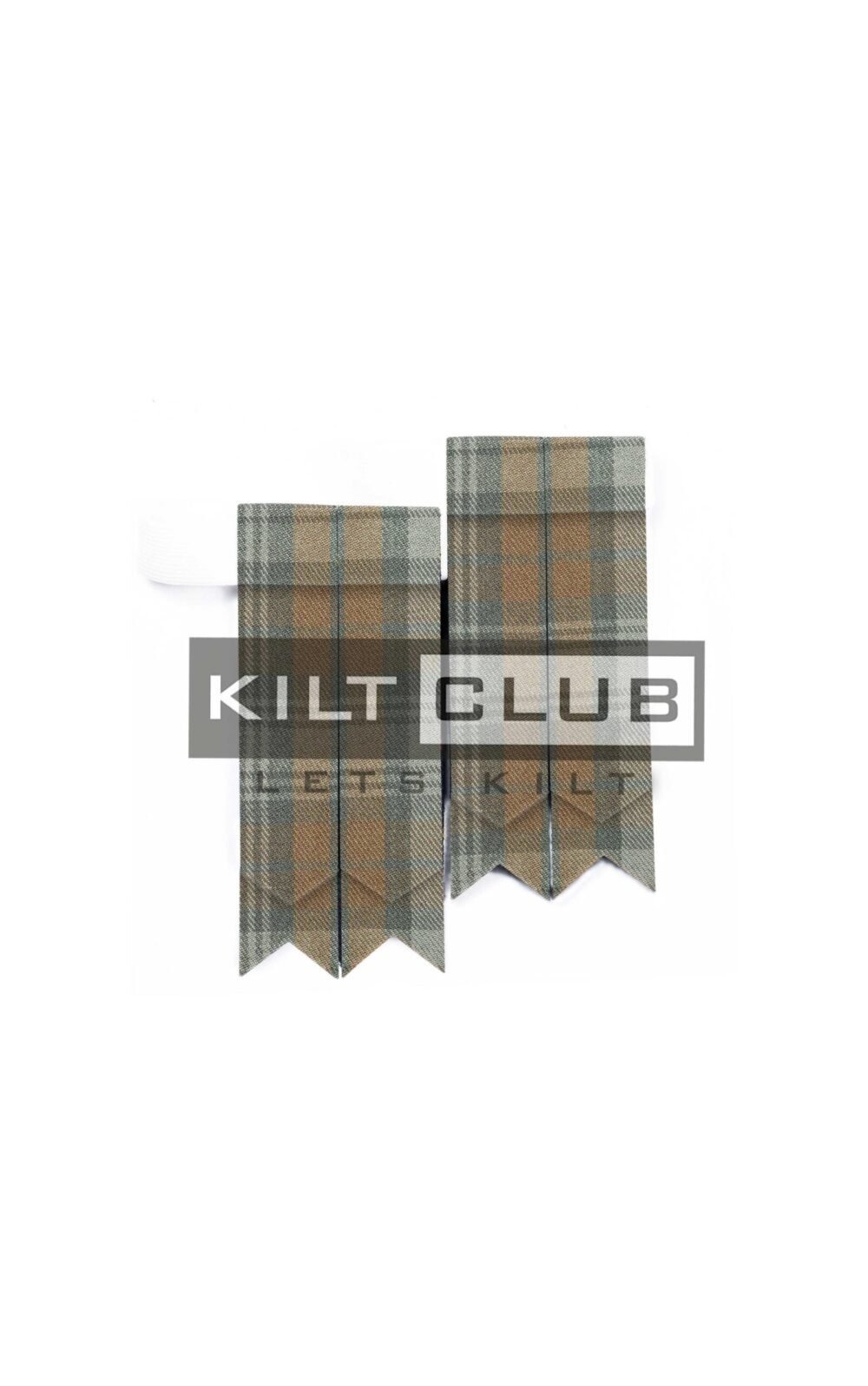 Black Watch Weathered Tartan Flashes