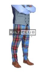 MAcbeth Trousers in Multiple Tartan - Image 4