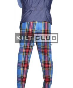 Alternative view of MAcbeth Trousers in Multiple Tartan