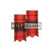 Scottish Rose Tartan Flashes