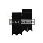 Solid Black Tartan Flashes