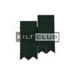 Solid Green Tartan Flashes
