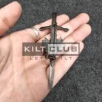 Thistle kilt pin