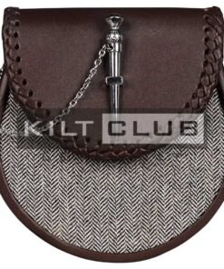 Men's Outfit Gray Tweed Sporran