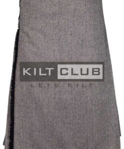 Gray Tweed Kilt Scottish Outfit