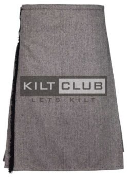 Gray Tweed Kilt Scottish Outfit