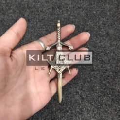 Masonic kilt pin