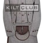 Men's Gray Tweed Scottish Outfit