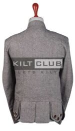 Men's outfit Gray Tweed Jackets And Vest - Image 4