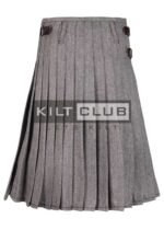 Gray Tweed Kilt Scottish Outfit - Image 4