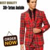 Men's Scottish Tartan Suits Multiple Tartan Available