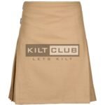 Khaki Wool Kilt