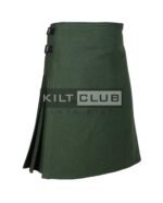 Green Wool Kilt - Image 2