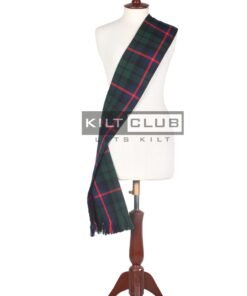 Women Tartan Urquhart Broad Red Sashes