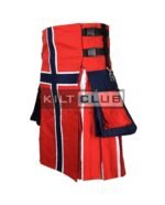 Norwegian Flag Utility Kilt - Image 3