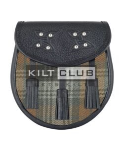 Black Watch Weathered Tartan Sporran