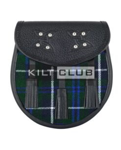Blue Douglas Tartan Sporran
