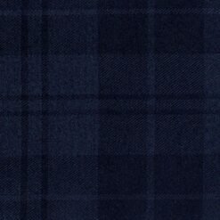 Douglas Dark Navy Tartan Fabric