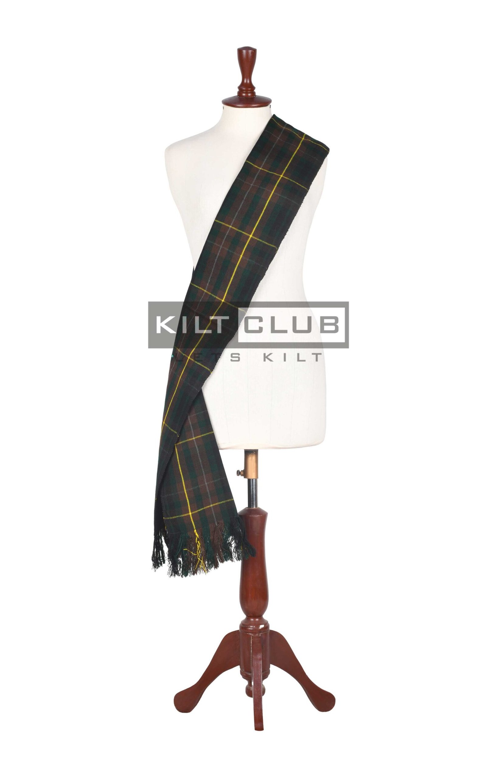 Women Tartan Buchanan Hunting Sashes